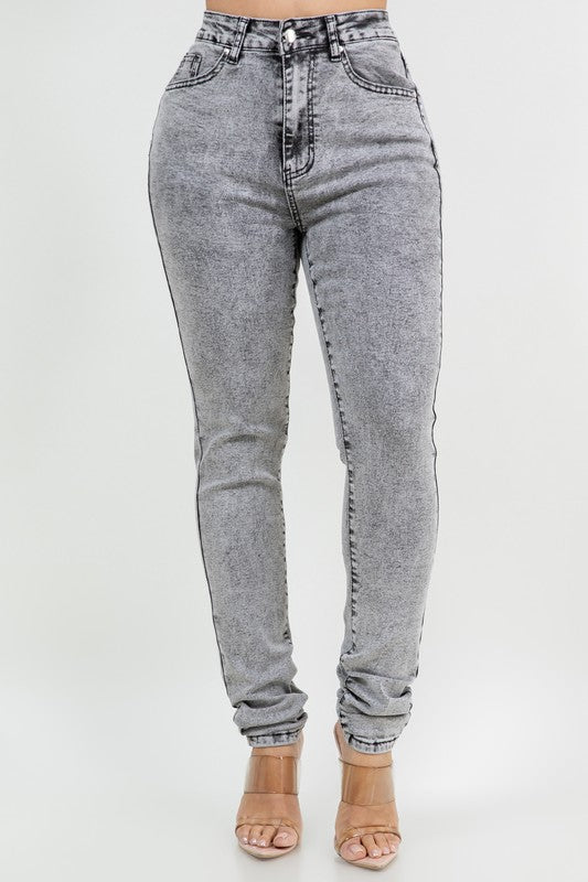 Gray Acid Jeans