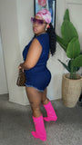Trailride Denim Jumpsuit