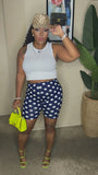 Polka Dot Bikers (Navy)
