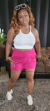 Summer Shorts (Magenta)