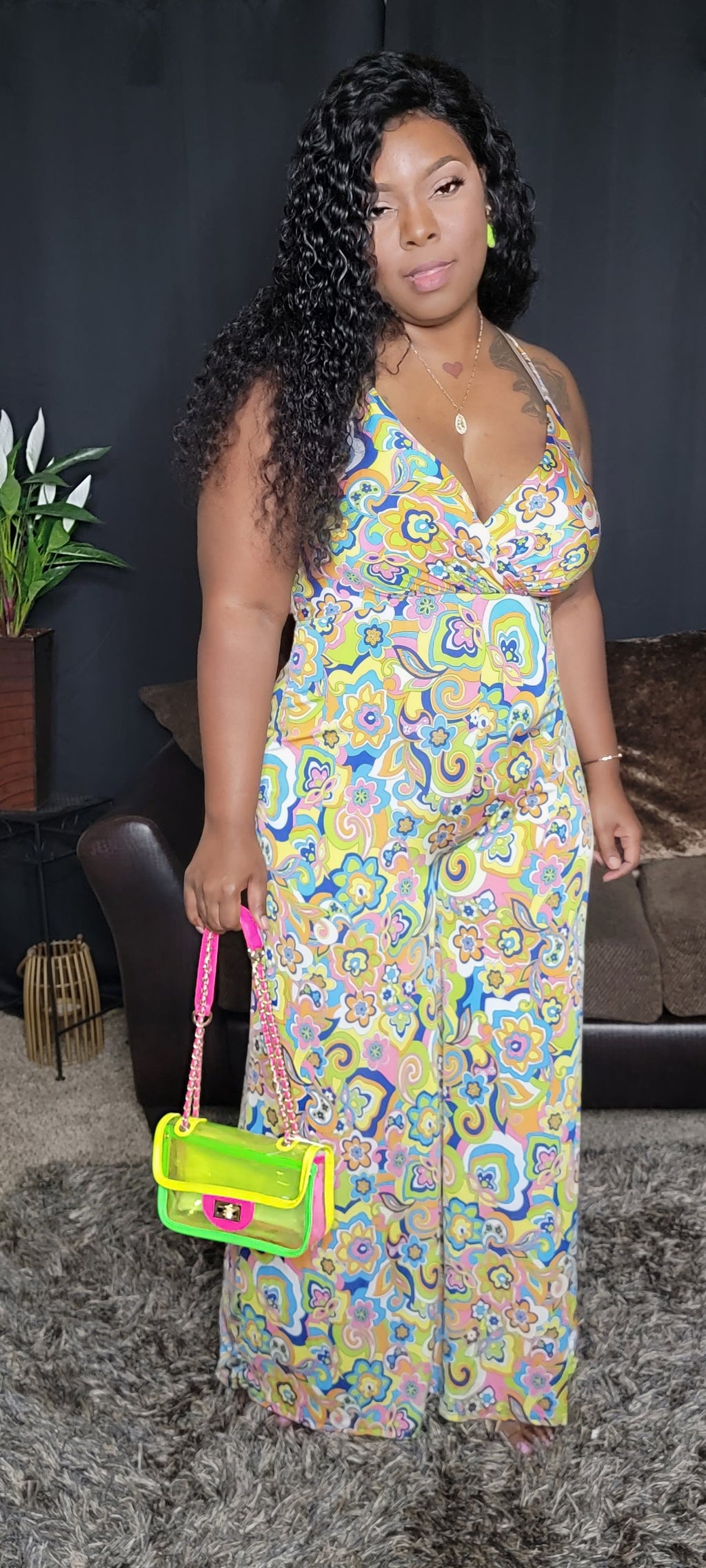 Eudora Jumpsuit (PLUS)