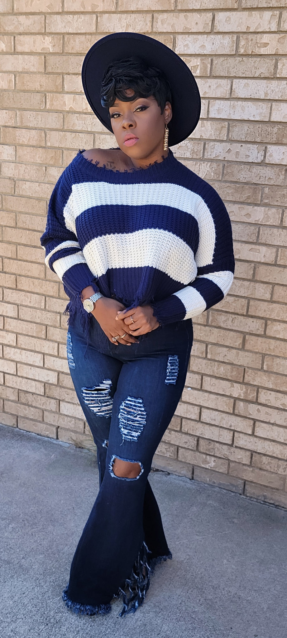 Navy Blues Sweater