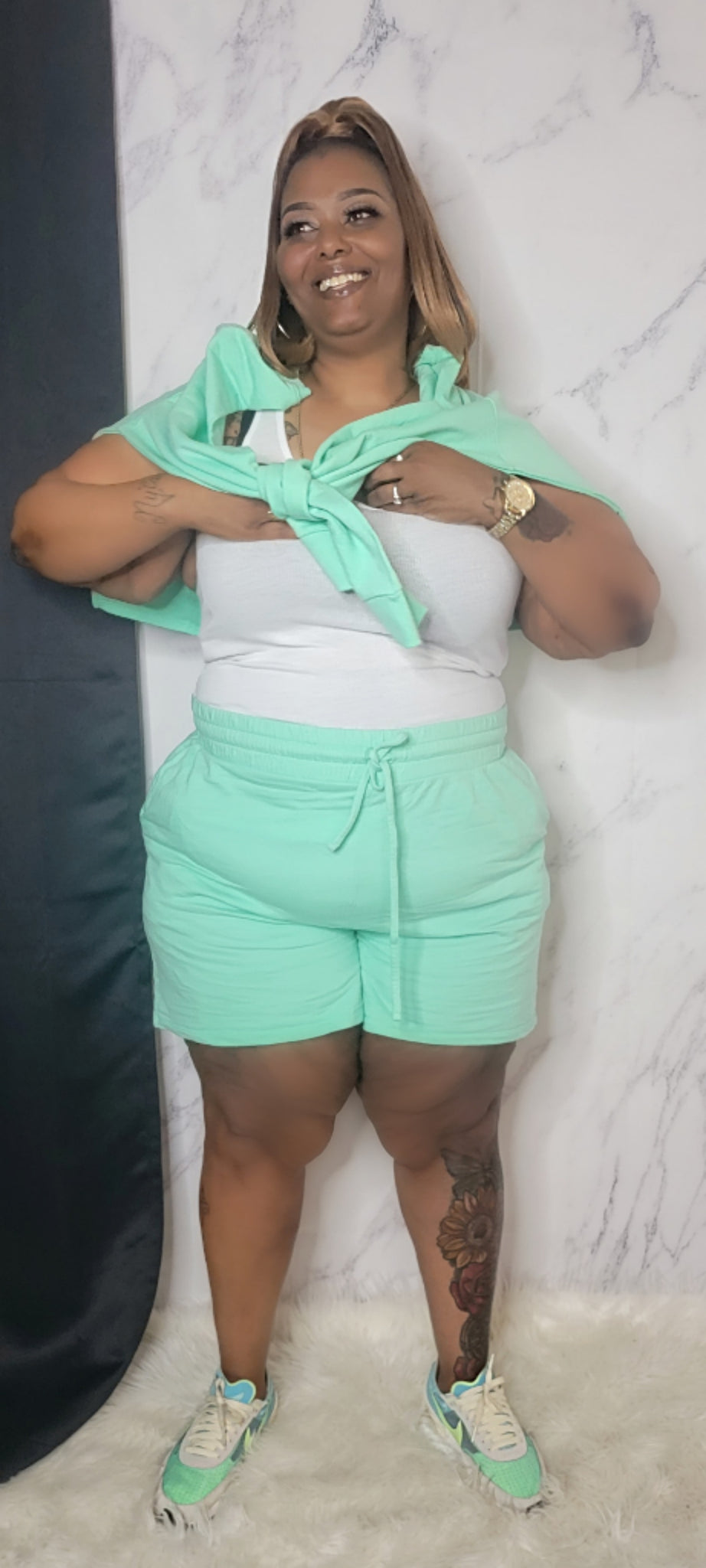 Too Preppy Set (Green Mint) Plus