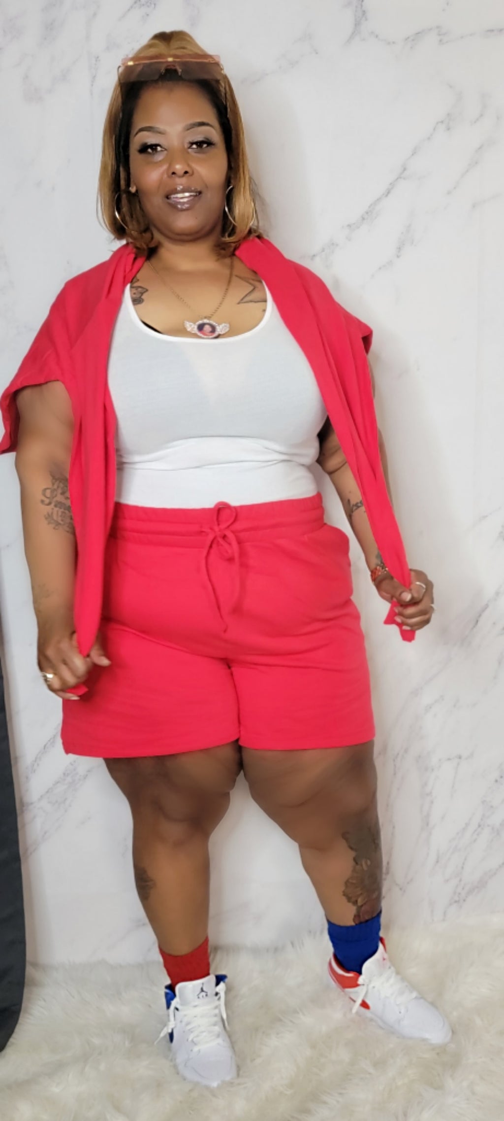 Too Preppy Set (Red) Plus